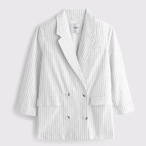 Abercrombie and fitch linen blazer